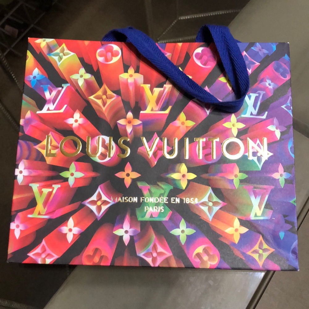 Small limited edition LOUIS VUITTON shopping bag